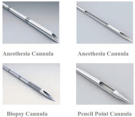 Anästhesie Cannula-Nadel-Biopsie Cannula-hinterer Loch Cannula-Biopsie Cannula