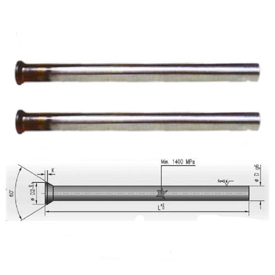Konischer Hauptform-Ejektor-Stift- und Ärmel LÄRM D 1530 durch verhärtet
