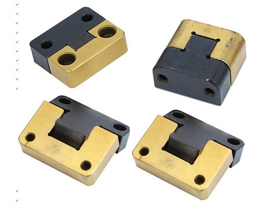 TiN Square Mold Interlocks, Oxid-Schwarz-Verjüngungs-Verriegelungs-Form-Teile