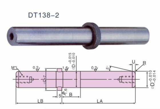 Arbeitswalzen-Guide Pin Stripper Cross JIS LÄRM HRC 58 Führer-Säulen-Standard