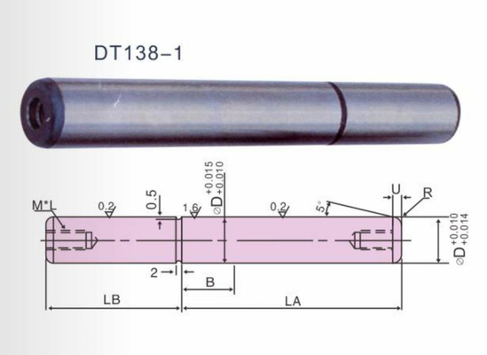 Arbeitswalzen-Guide Pin Stripper Cross JIS LÄRM HRC 58 Führer-Säulen-Standard