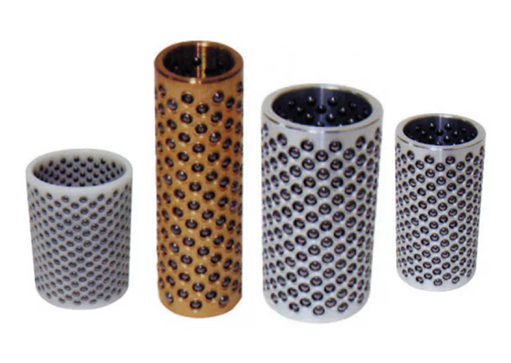 ALCRN-Aluminium- Kugellagerkäfig, Messing- Ball-Käfig Plastik-POM Nylonguide Bush