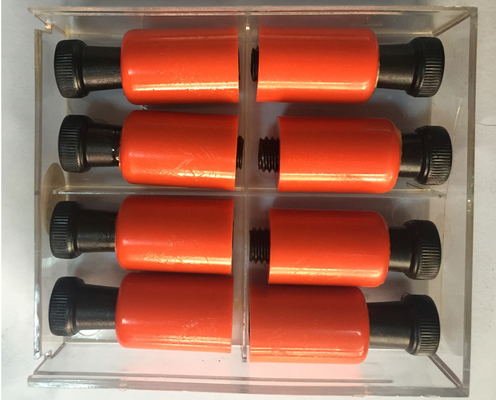 Nylonharz-Präzisions-Form zerteilt orange Trennungsverschluß der Form Z172