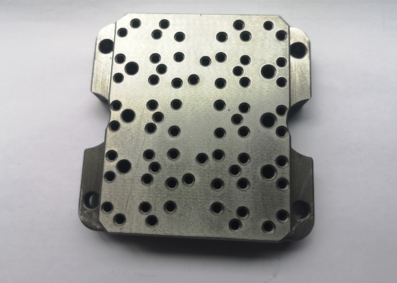 Messingaluminium-CNC-Prägeteil-Chrome-Vernickelungs-Sandstrahlen