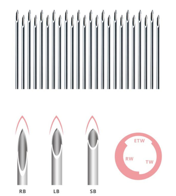 Anästhesie Cannula-Nadel-Biopsie Cannula-hinterer Loch Cannula-Biopsie Cannula