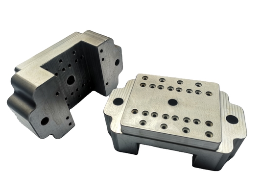 Messingaluminium-CNC-Prägeteil-Chrome-Vernickelungs-Sandstrahlen