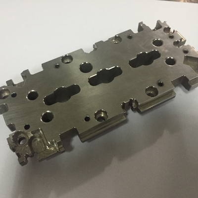 Messingaluminium-CNC-Prägeteil-Chrome-Vernickelungs-Sandstrahlen
